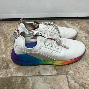 Clove Rainbow Soul White Limited Edition Nursing Sneakers Women’s Size 10 Pride